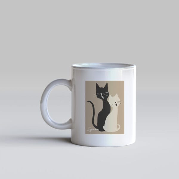 Κούπα - Yin Yang Cats