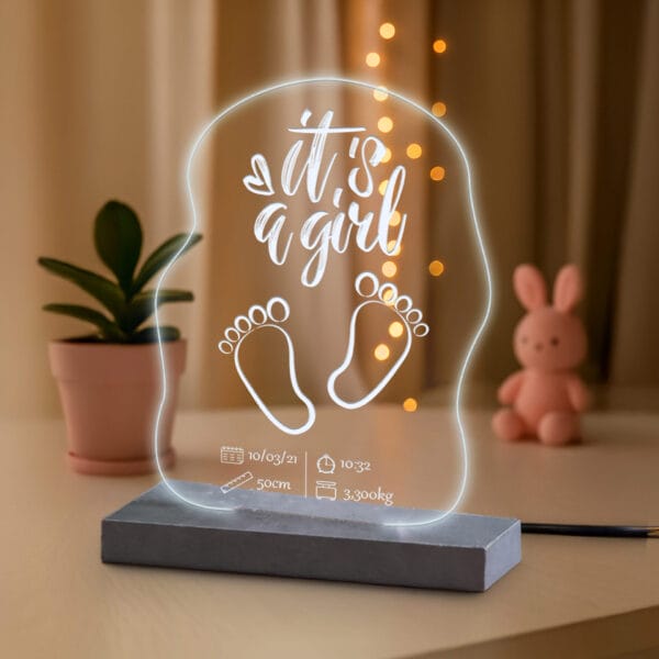 Επιτραπέζιο φωτιστικό its a girl