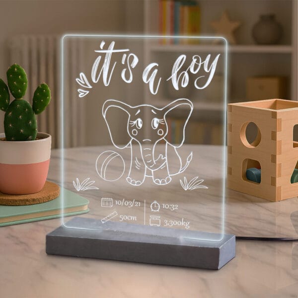 Επιτραπέζιο φωτιστικό its a boy