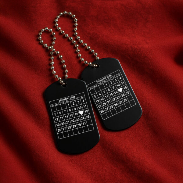 Μπρελόκ στρατιωτική ταυτότητα με ημερολόγιο